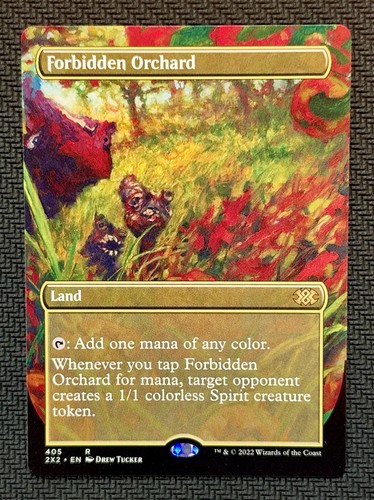 Mtg borderless forbidden - mtg, 1x